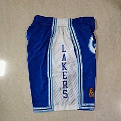 NBA Hardwood Classics NBA Los Angeles Lakers x Crenshaw Blue Basketball Shorts - Limited Shorts | NBA Shorts NBA Hardwood Classics NBA Los Angeles Lakers x Crenshaw Blue Basketball Shorts - Limited Shorts | NBA Shorts