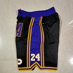 NBA Kobe Bryant Los Angeles Lakers Black Purple Mamba Just Don Basketball Shorts - Limited Shorts | NBA Shorts NBA Kobe Bryant Los Angeles Lakers Black Purple Mamba Just Don Basketball Shorts - Limited Shorts | NBA Shorts