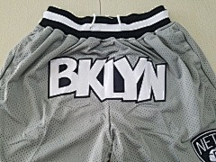 NBA Brooklyn Nets Icon Editio Gray Basketball Shorts - Limited Shorts | NBA Shorts NBA Brooklyn Nets Icon Editio Gray Basketball Shorts - Limited Shorts | NBA Shorts