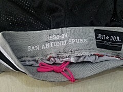 NBA Mitchell & Ness Hardwood Classics 1999 NBA Finals Just Don San Antonio Spurs Basketball Shorts - Limited Shorts | NBA Shorts NBA Mitchell & Ness Hardwood Classics 1999 NBA Finals Just Don San Antonio Spurs Basketball Shorts - Limited Shorts | NBA Shorts