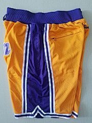 NBA Just Don x Mitchell & Ness Los Angeles Lakers Basketball Team Shorts - Limited Shorts | NBA Shorts NBA Just Don x Mitchell & Ness Los Angeles Lakers Basketball Team Shorts - Limited Shorts | NBA Shorts