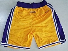 NBA Just Don x Mitchell & Ness Los Angeles Lakers Basketball Team Shorts - Limited Shorts | NBA Shorts NBA Just Don x Mitchell & Ness Los Angeles Lakers Basketball Team Shorts - Limited Shorts | NBA Shorts
