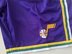 Just Don NBA Utah Jazz 1993-94 City Edition Basketball Team Shorts - Limited Shorts | NBA Shorts Just Don NBA Utah Jazz 1993-94 City Edition Basketball Team Shorts - Limited Shorts | NBA Shorts