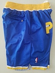 NBA Just Don x Mitchell & Ness NBA Indiana Pacers Basketball Team Shorts - Limited Shorts | NBA Shorts NBA Just Don x Mitchell & Ness NBA Indiana Pacers Basketball Team Shorts - Limited Shorts | NBA Shorts