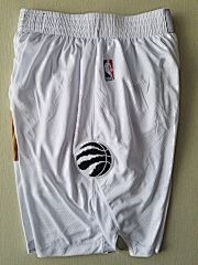 NBA Toronto Raptors City Edition Swingman White/Gold Basketball Team Shorts - Limited Shorts | NBA Shorts NBA Toronto Raptors City Edition Swingman White/Gold Basketball Team Shorts - Limited Shorts | NBA Shorts