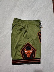 NBA Chicago Bulls Olive Black Swingman Shorts  - Limited Shorts | NBA Shorts NBA Chicago Bulls Olive Black Swingman Shorts  - Limited Shorts | NBA Shorts