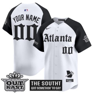 Atlanta Braves 'Gothic South x Outkast Edition' Vapor Premier Limited Custom Jersey - All Stitched - Limited Jersey | MLB Jersey