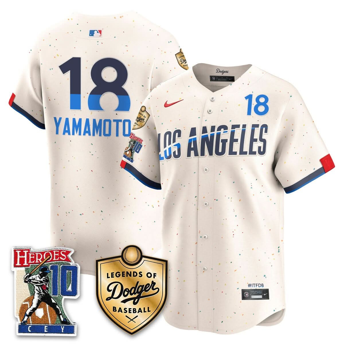 Los Angeles Dodgers "Legends Of Dodgers Baseball" Jersey - All Stitched - Limited Jersey | MLB Jersey Los Angeles Dodgers "Legends Of Dodgers Baseball" Jersey - All Stitched - Limited Jersey | MLB Jersey