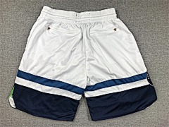 NBA Swingman Hardwood Classic Edition Minnesota Timberwolves White Shorts - Limited Shorts | NBA Shorts NBA Swingman Hardwood Classic Edition Minnesota Timberwolves White Shorts - Limited Shorts | NBA Shorts