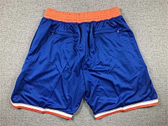 NBA New York Knicks White Association Edition Swingman Blue Shorts - Limited Shorts | NBA Shorts NBA New York Knicks White Association Edition Swingman Blue Shorts - Limited Shorts | NBA Shorts