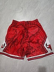 NBA Chicago Bulls Icon Edition Red/White Shorts - Limited Shorts | NBA Shorts NBA Chicago Bulls Icon Edition Red/White Shorts - Limited Shorts | NBA Shorts