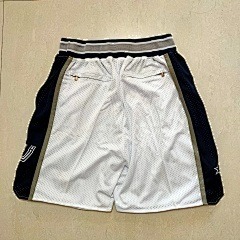 San Antonio Spurs City Edition Swingman 2023/24 White Basketball Team Shorts - Limited Shorts | NBA Shorts San Antonio Spurs City Edition Swingman 2023/24 White Basketball Team Shorts - Limited Shorts | NBA Shorts