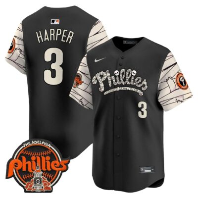 Phillies Halloween Vapor Premier Limited Jersey V2 - All Stitched - Limited Jersey | MLB Jersey