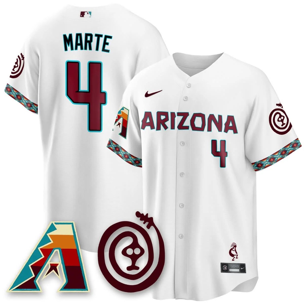 Arizona Diamondbacks City Connect Concept Jersey V2 - All Stitched - Limited Jersey | MLB Jersey Arizona Diamondbacks City Connect Concept Jersey V2 - All Stitched - Limited Jersey | MLB Jersey