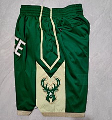 NBA Milwaukee Bucks Icon Edition Swingman Green Shorts - Limited Shorts | NBA Shorts NBA Milwaukee Bucks Icon Edition Swingman Green Shorts - Limited Shorts | NBA Shorts
