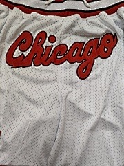 NBA Swingman Icon Chicago Bulls White Basketball Shorts - Limited Shorts | NBA Shorts NBA Swingman Icon Chicago Bulls White Basketball Shorts - Limited Shorts | NBA Shorts