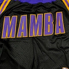 NBA Kobe Bryant Los Angeles Lakers Black Purple Mamba Just Don Basketball Shorts - Limited Shorts | NBA Shorts NBA Kobe Bryant Los Angeles Lakers Black Purple Mamba Just Don Basketball Shorts - Limited Shorts | NBA Shorts