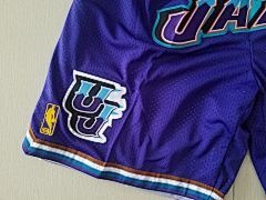 Throw Back 90s Utah Jazz Champion Basketball Shorts - Limited Shorts | NBA Shorts Throw Back 90s Utah Jazz Champion Basketball Shorts - Limited Shorts | NBA Shorts
