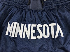 NBA Swingman Hardwood Classic Edition Minnesota Timberwolves Navy/White Shorts - Limited Shorts | NBA Shorts NBA Swingman Hardwood Classic Edition Minnesota Timberwolves Navy/White Shorts - Limited Shorts | NBA Shorts