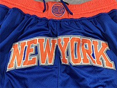 NBA New York Knicks White Association Edition Swingman Blue Shorts - Limited Shorts | NBA Shorts NBA New York Knicks White Association Edition Swingman Blue Shorts - Limited Shorts | NBA Shorts