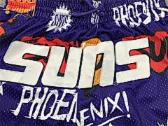 NBA Mitchell & Ness Phoenix Suns SLAP STICKER GRIZZLIES SWINGMAN 1996/97 Shorts  - Limited Shorts | NBA Shorts NBA Mitchell & Ness Phoenix Suns SLAP STICKER GRIZZLIES SWINGMAN 1996/97 Shorts  - Limited Shorts | NBA Shorts