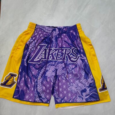 NBA Mitchell & Ness Asian Heritage Swingman LA Lakers 2009 Shorts- Limited Shorts | NBA Shorts
