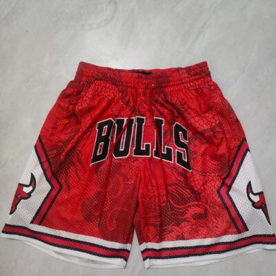 NBA Chicago Bulls Icon Edition Red/White Shorts - Limited Shorts | NBA Shorts