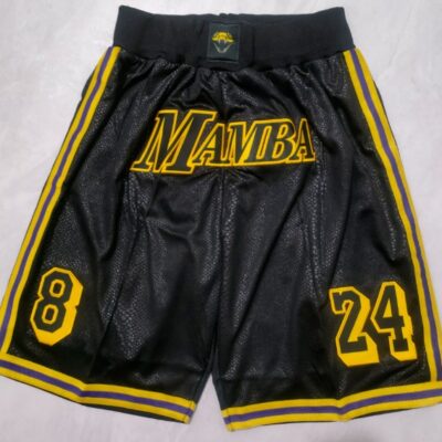 NBA Los Angeles Lakers Black Mamba Kobe Bryant Shorts - Limited Shorts | NBA Shorts