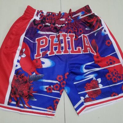 NBA Philadelphia 76ers Shorts Year of the Rabbit Edition Basketball Shorts - Limited Shorts | NBA Shorts