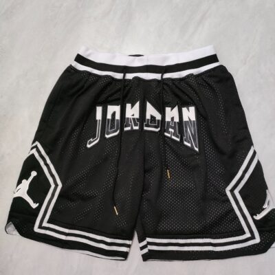 NBA Air Jordan Spirit Diamond Black Basketball  Shorts - Limited Shorts | NBA Shorts