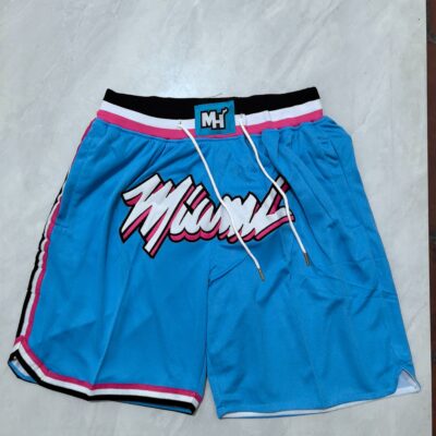 Miami Heat NBA Basketball turquoise Shorts - Limited Shorts | NBA Shorts