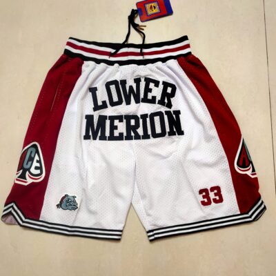 NBA Lower Merion 33 Kobe Bryant High School Basketball Shorts - Limited Shorts | NBA Shorts