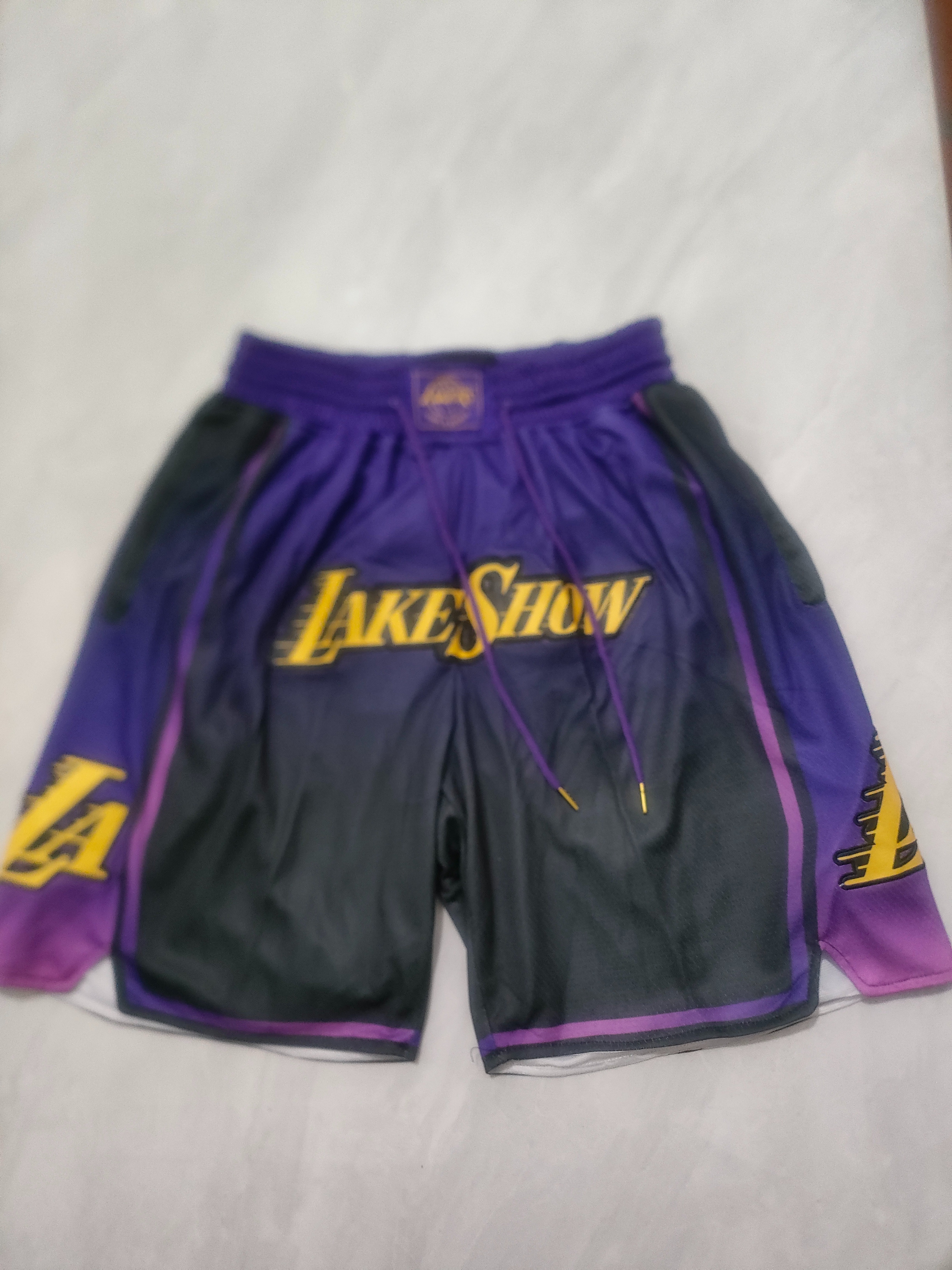 Shorts Los Angeles Lakers City Edition "Lakeshow" 2024-25   - Limited Shorts | NBA Shorts Shorts Los Angeles Lakers City Edition "Lakeshow" 2024-25   - Limited Shorts | NBA Shorts