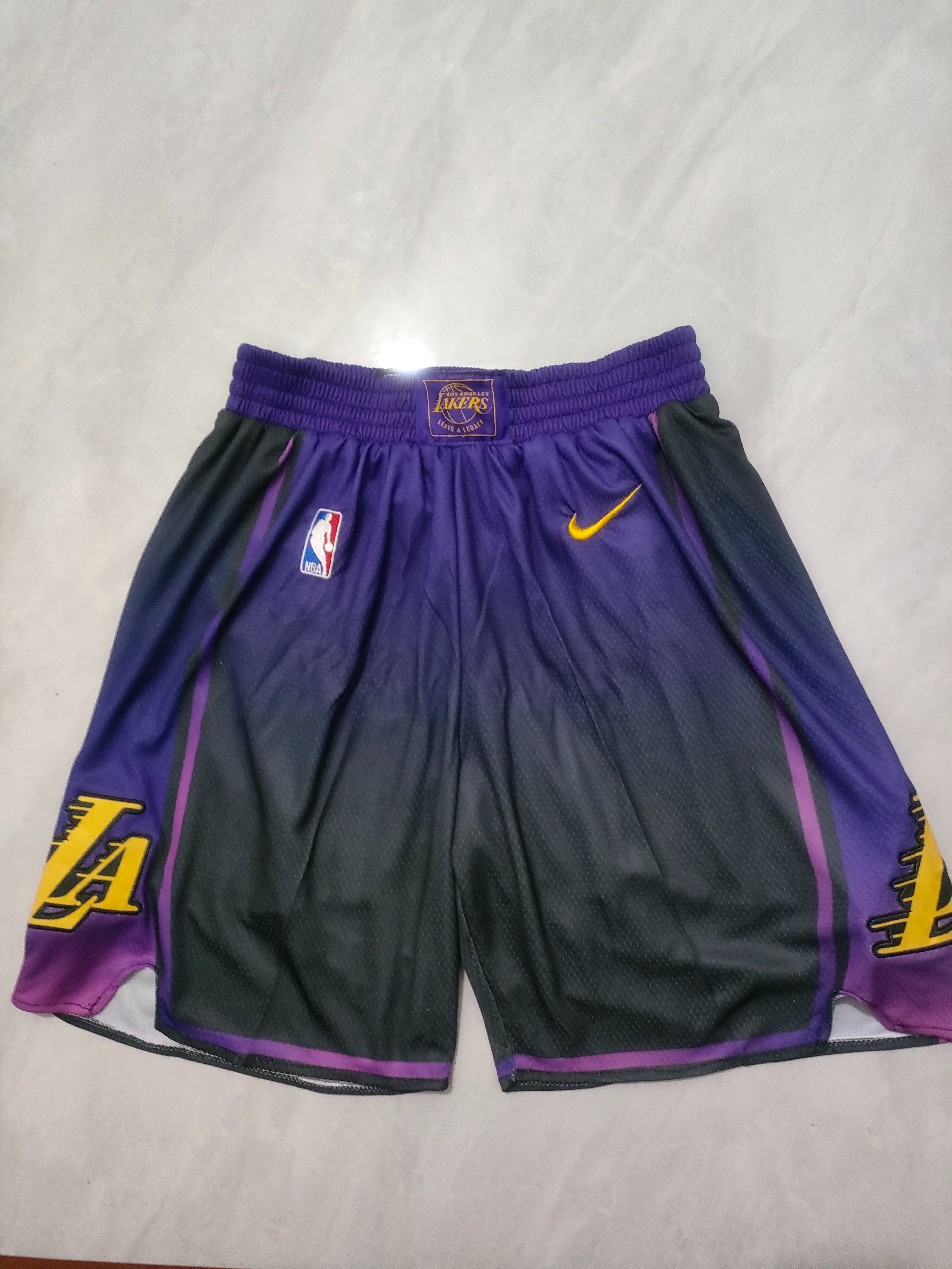 NBA Los Angeles Lakers Icon Swingman Short Basketball Team Shorts - Limited Shorts | NBA Shorts NBA Los Angeles Lakers Icon Swingman Short Basketball Team Shorts - Limited Shorts | NBA Shorts