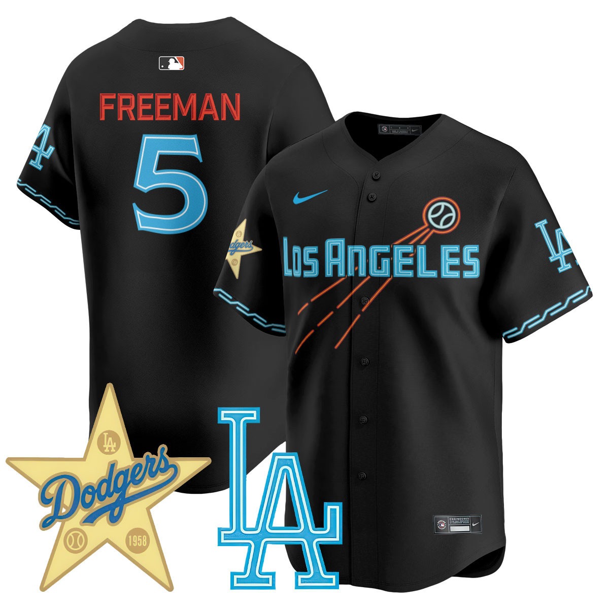 Los Angeles Dodgers City Connect Concept Jersey - All Stitched - Limited Jersey | MLB Jersey Los Angeles Dodgers City Connect Concept Jersey - All Stitched - Limited Jersey | MLB Jersey