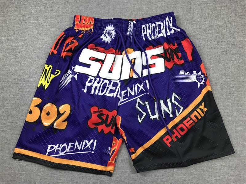 NBA Mitchell & Ness Phoenix Suns SLAP STICKER GRIZZLIES SWINGMAN 1996/97 Shorts  - Limited Shorts | NBA Shorts NBA Mitchell & Ness Phoenix Suns SLAP STICKER GRIZZLIES SWINGMAN 1996/97 Shorts  - Limited Shorts | NBA Shorts