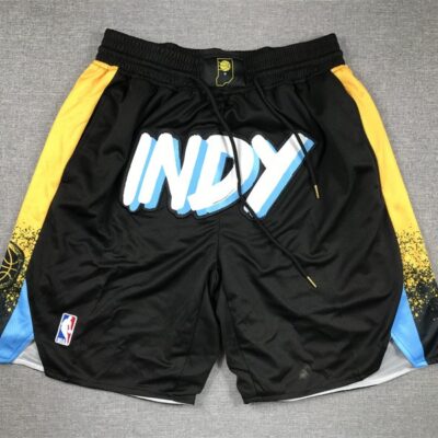 NBA Indiana Pacers City Edition Swingman Black Shorts - Limited Shorts | NBA Shorts
