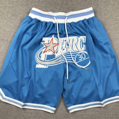 NBA PERC30 Men's #30 Perc O'Cet Basketball Blue Shorts - Limited Shorts | NBA Shorts
