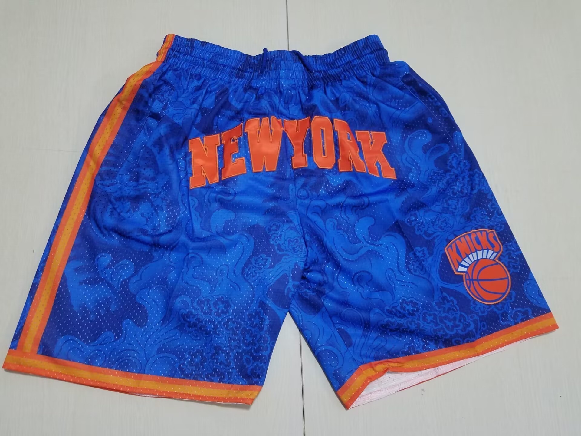NBA New York Knicks Stitched with Pockets Blue Basketball Shorts - Limited Shorts | NBA Shorts NBA New York Knicks Stitched with Pockets Blue Basketball Shorts - Limited Shorts | NBA Shorts