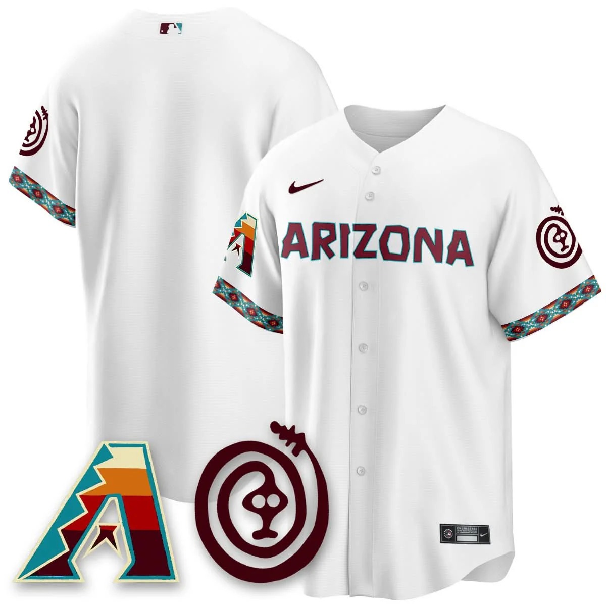 Arizona Diamondbacks City Connect Concept Jersey V2 - All Stitched - Limited Jersey | MLB Jersey Arizona Diamondbacks City Connect Concept Jersey V2 - All Stitched - Limited Jersey | MLB Jersey