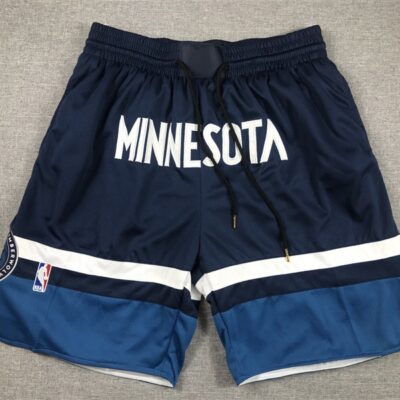 NBA Swingman Hardwood Classic Edition Minnesota Timberwolves Navy/White Shorts - Limited Shorts | NBA Shorts