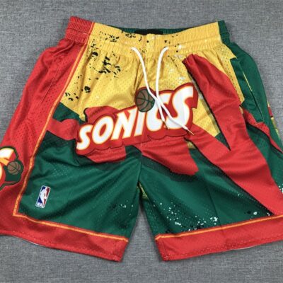 NBA Seattle SuperSonics M&N x Just Don 1996-97 Shorts - Limited Shorts | NBA Shorts