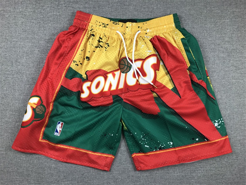 NBA Seattle SuperSonics M&N x Just Don 1996-97 Shorts - Limited Shorts | NBA Shorts NBA Seattle SuperSonics M&N x Just Don 1996-97 Shorts - Limited Shorts | NBA Shorts