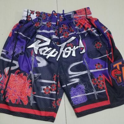 NBA 2023 Year of the Rabbit Camouflage Pockets Basketball Shorts Toronto Raptors Basketball Shorts - Limited Shorts | NBA Shorts