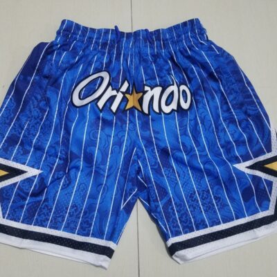 NBA Orlando Magic NBA Team Casual Shorts Blue Basketball Shorts - Limited Shorts | NBA Shorts