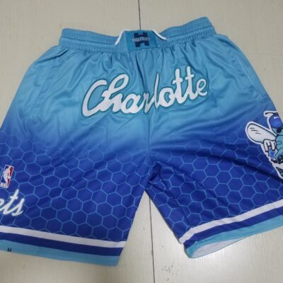 NBA Just Don Charlotte Hornets Basketball Team Shorts - Limited Shorts | NBA Shorts