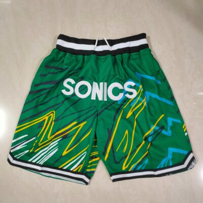 Seattle SuperSonics Basketball Shorts - Limited Shorts | NBA Shorts