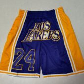 NBA LOS ANGELES LAKERS KOBE BRYANT Basketball Shorts - Limited Shorts | NBA Shorts