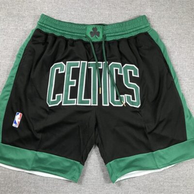 NBA Boston Celtics green/black Basketballs shorts Just Don Shorts - Limited Shorts | NBA Shorts
