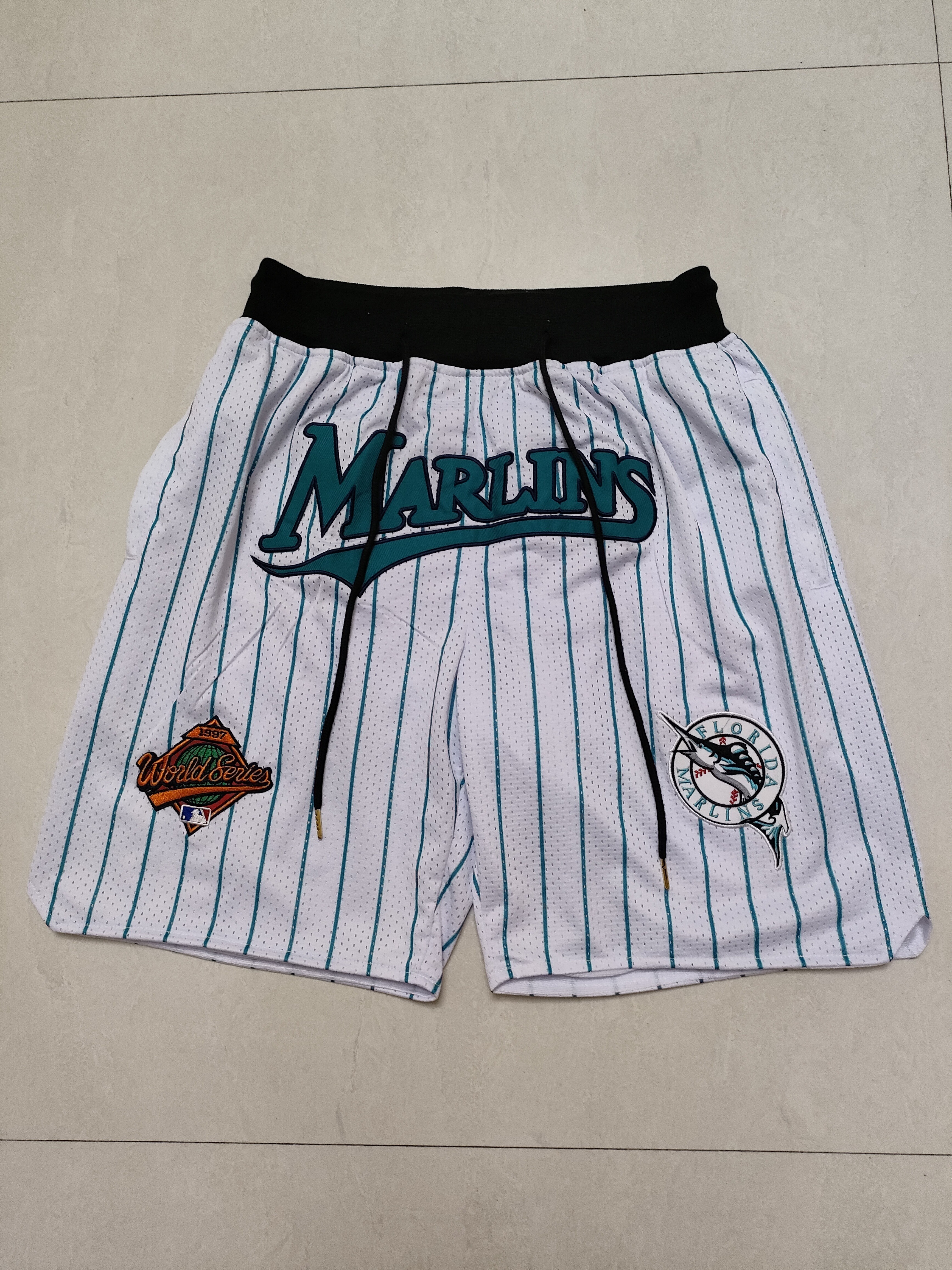 Miami Marlins White Shorts - Limited Shorts | MLB Shorts Miami Marlins White Shorts - Limited Shorts | MLB Shorts